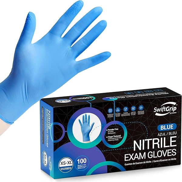Amazon.com: Disposable Latex Gloves, Powder Free Size Large